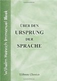 Über den Ursprung der Sprache